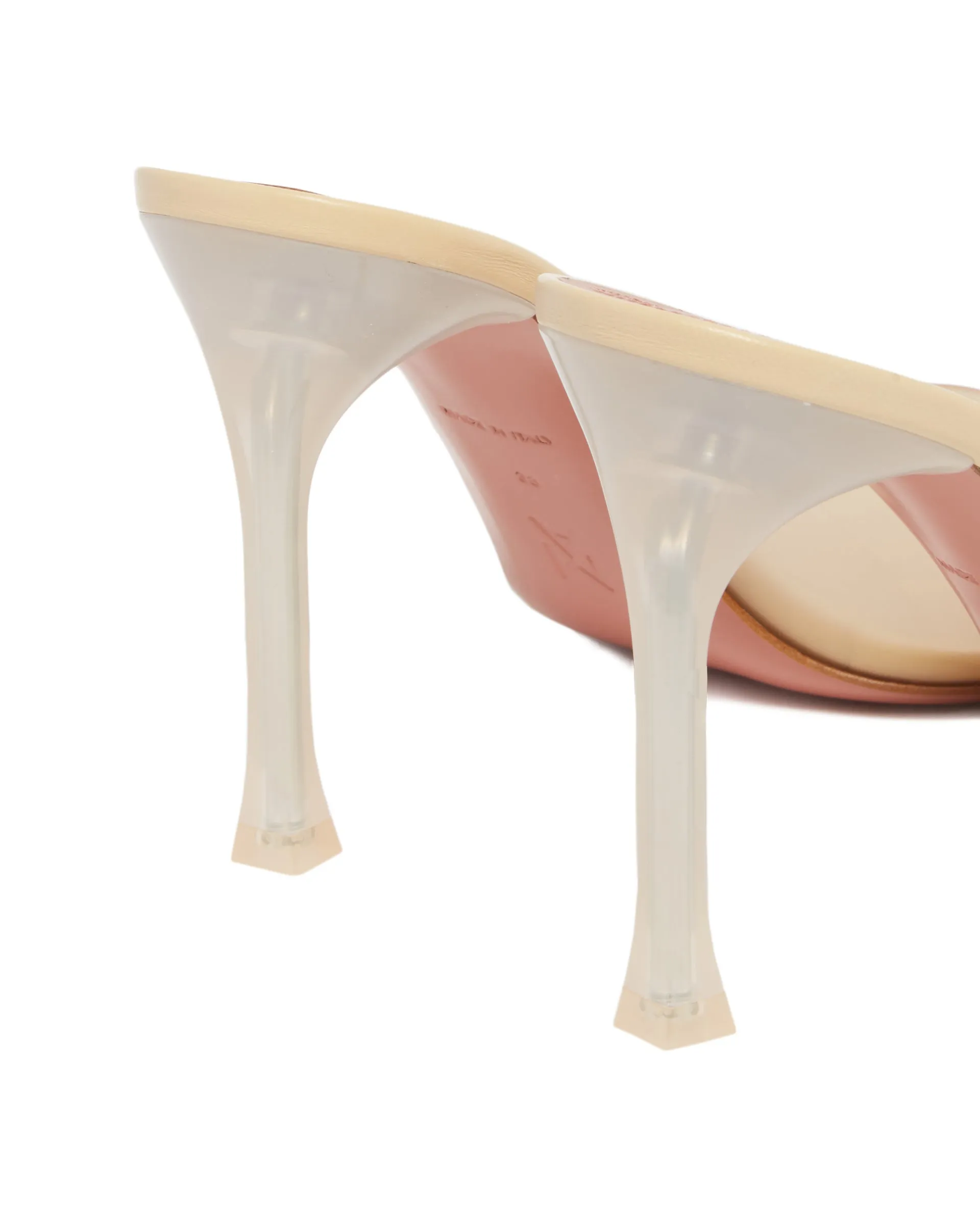 Alexa Beige PVC Slippers