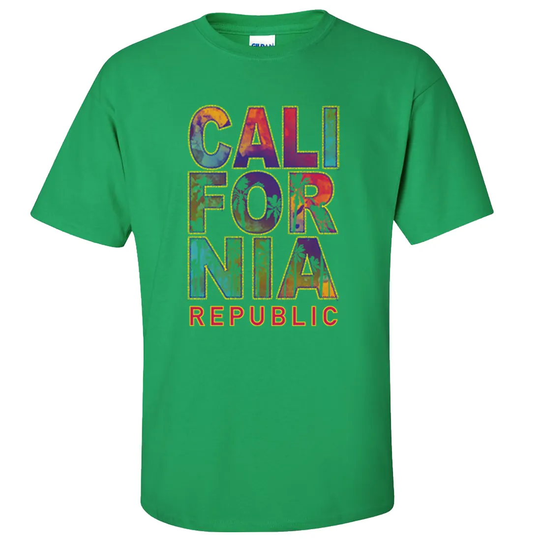 California Pastel Stitched Style Asst Colors T-shirt/tee