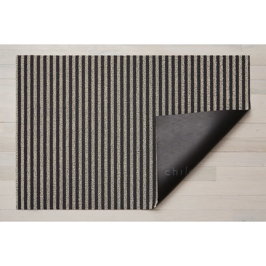 Chilewich Gravel Breton Stripe Shag Mat