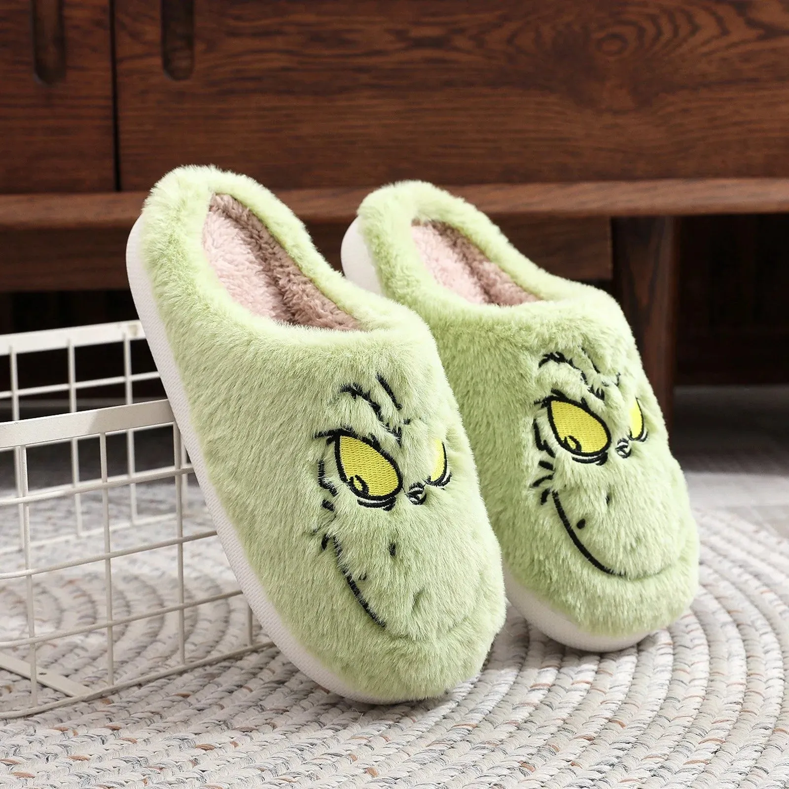 Christmas Plush Slippers