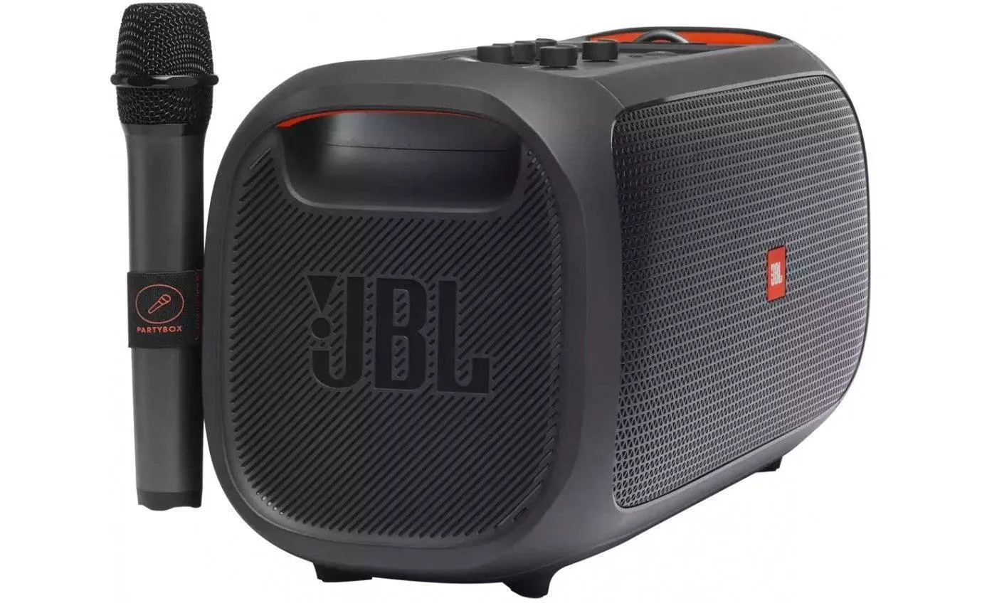 JBL PartyBox On The Go Portable Bluetooth Karaoke Speaker