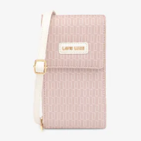 Lavie Luxe Ally Verticle Pink Large Women's Zip Sling