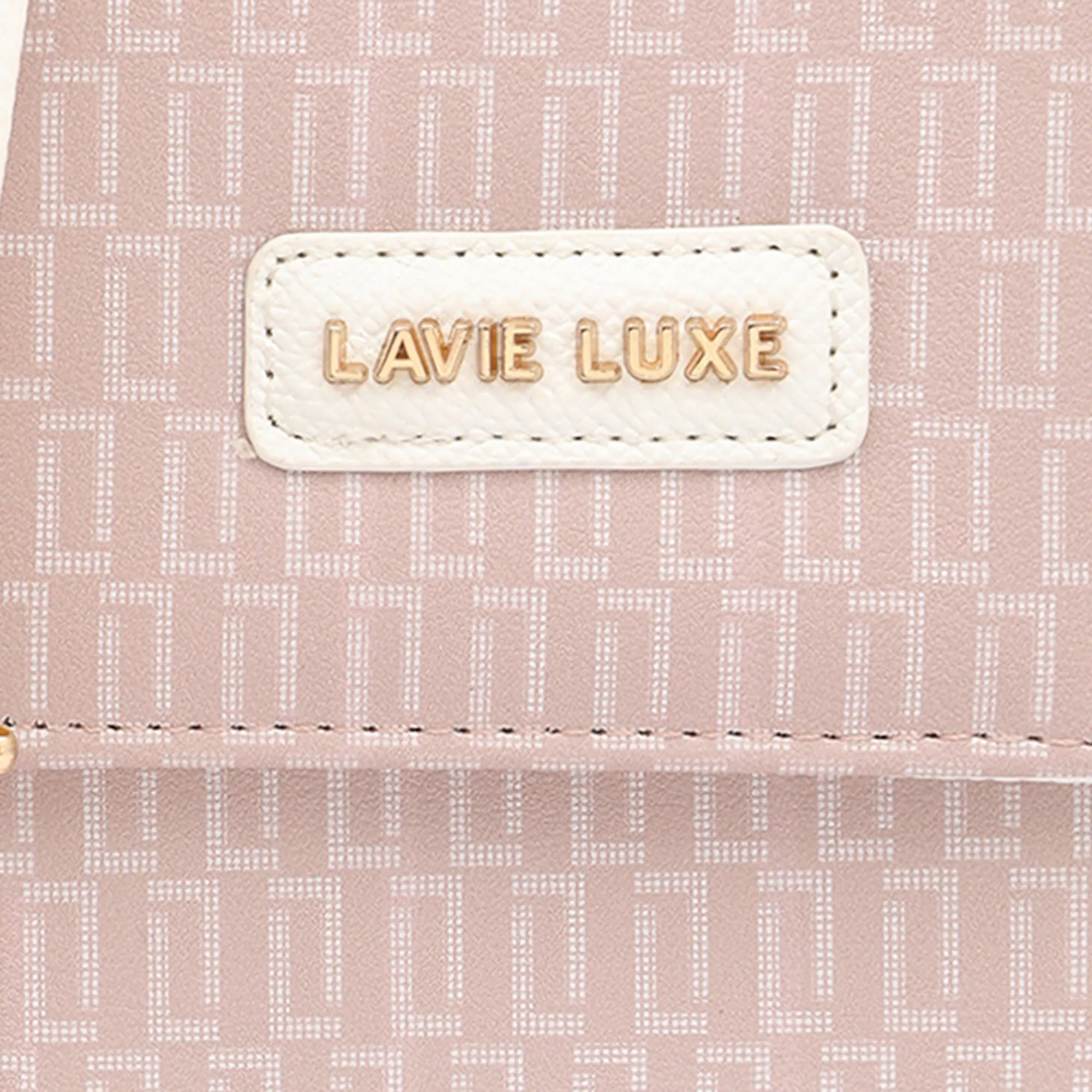 Lavie Luxe Ally Verticle Pink Large Women's Zip Sling