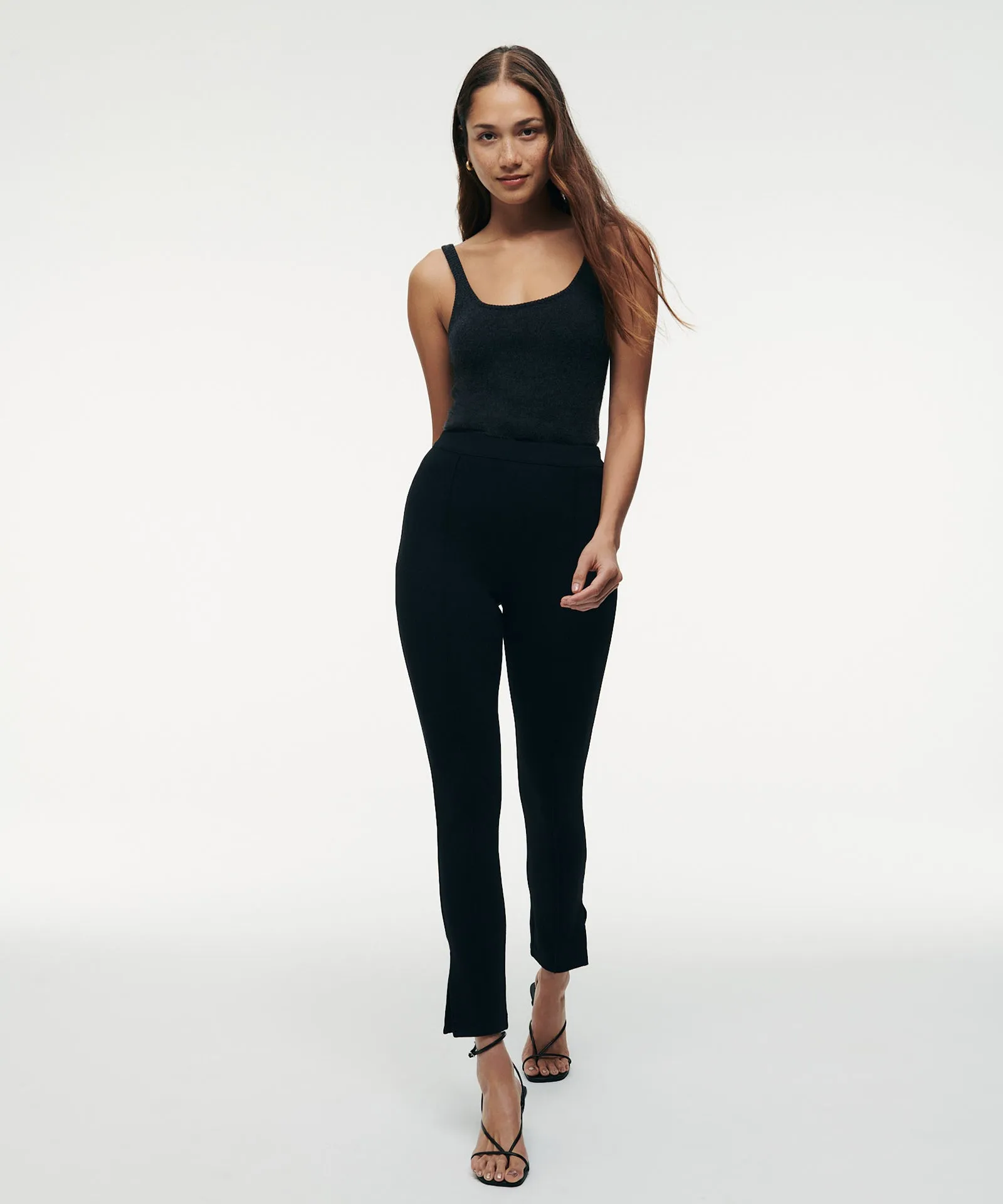 Modal Cashmere Slim Pant