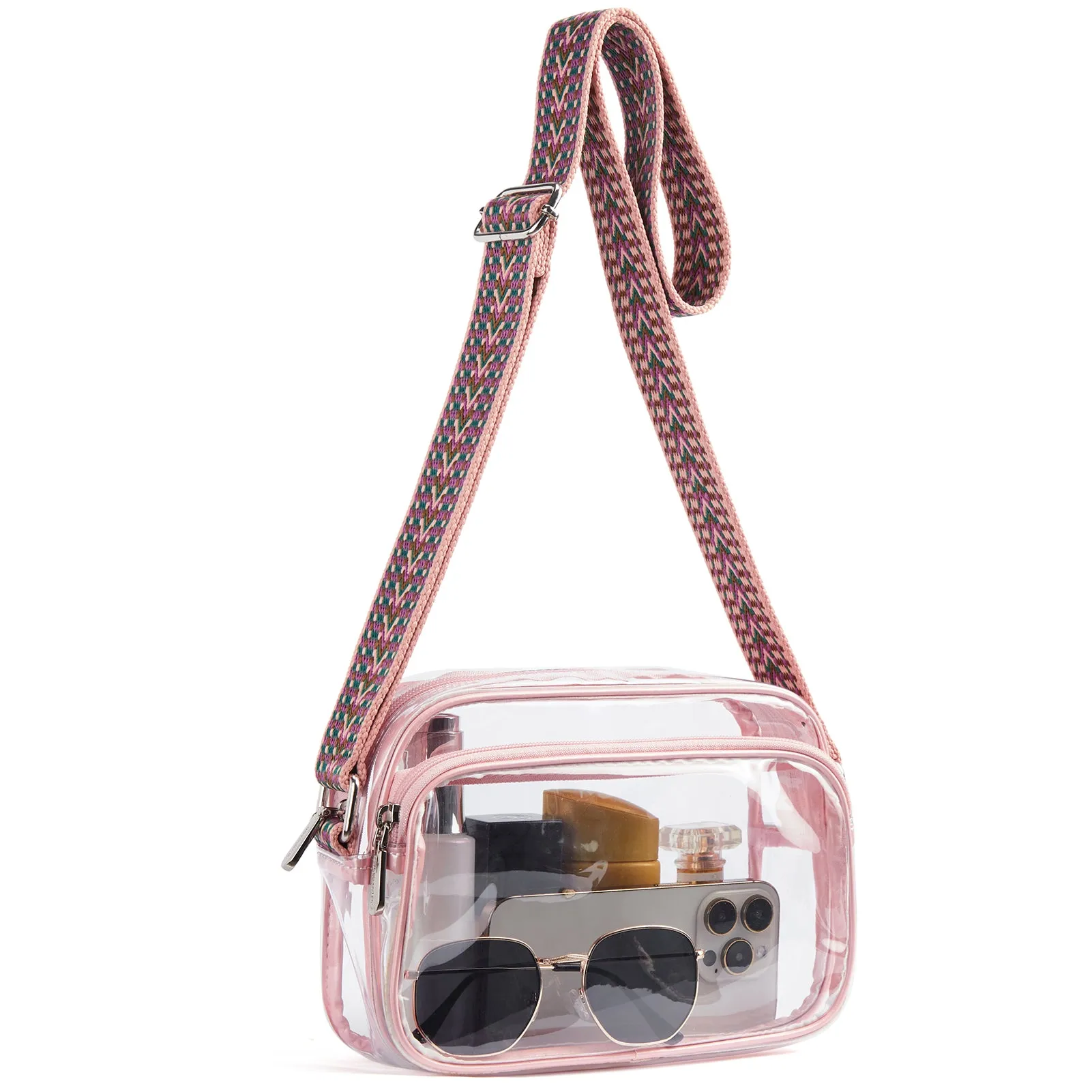 Nola Clear Stadium-Approved Crossbody Bags for Women