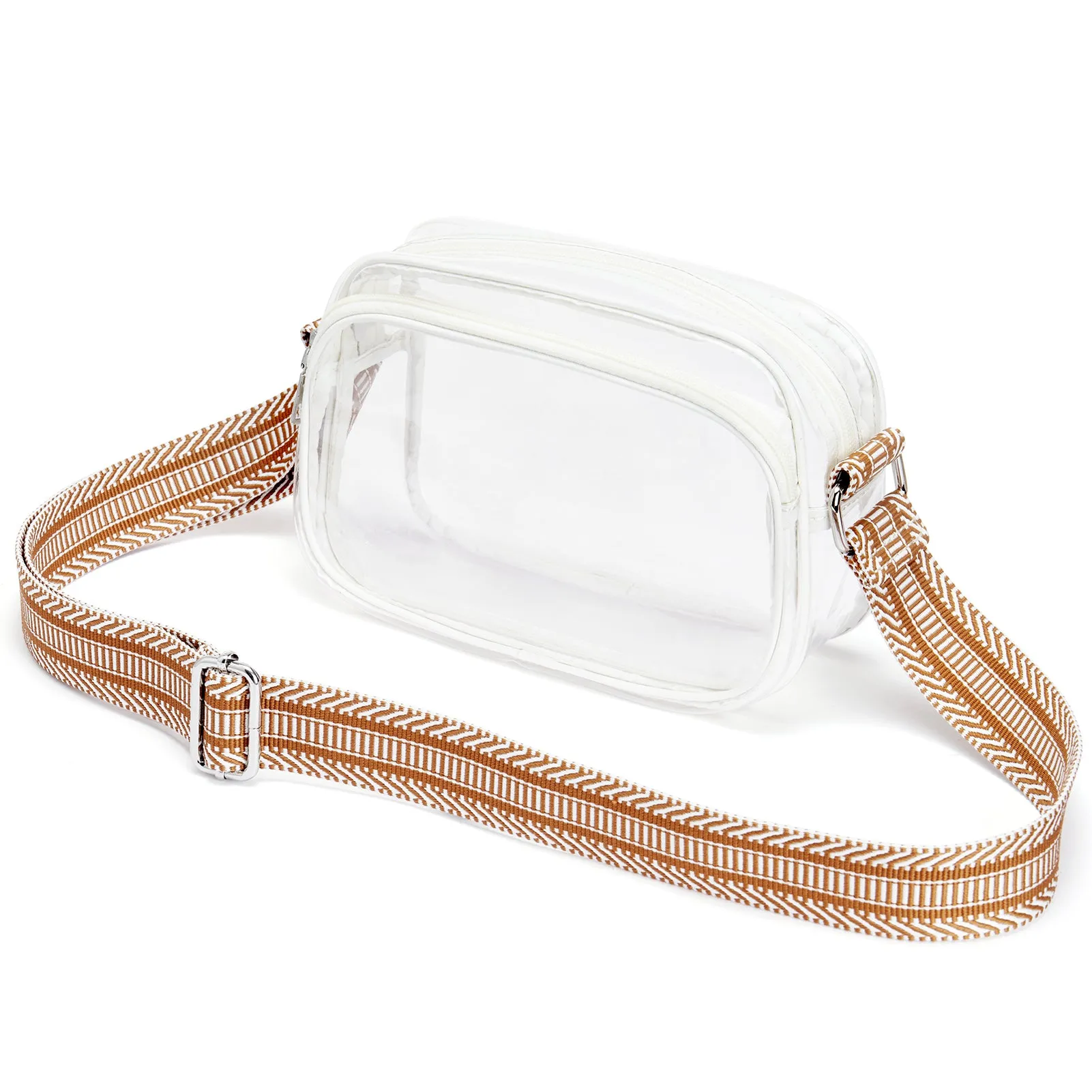 Nola Clear Stadium-Approved Crossbody Bags for Women