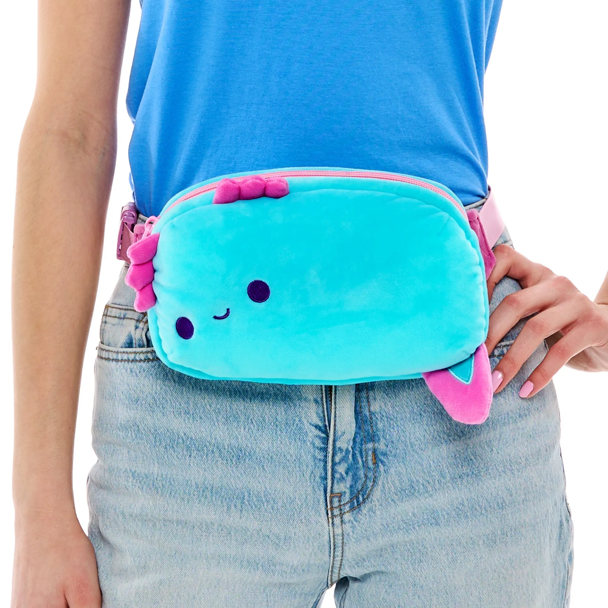 Plushiverse Alotl Fun Plushie Fanny Pack