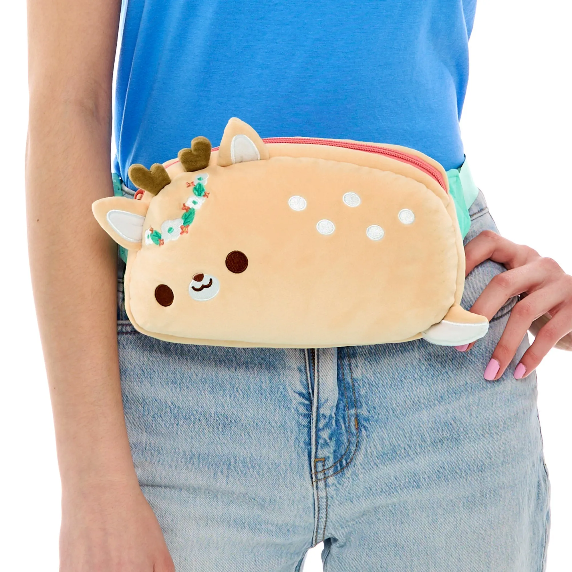 Plushiverse Flora & Fawn-a Plushie Fanny Pack