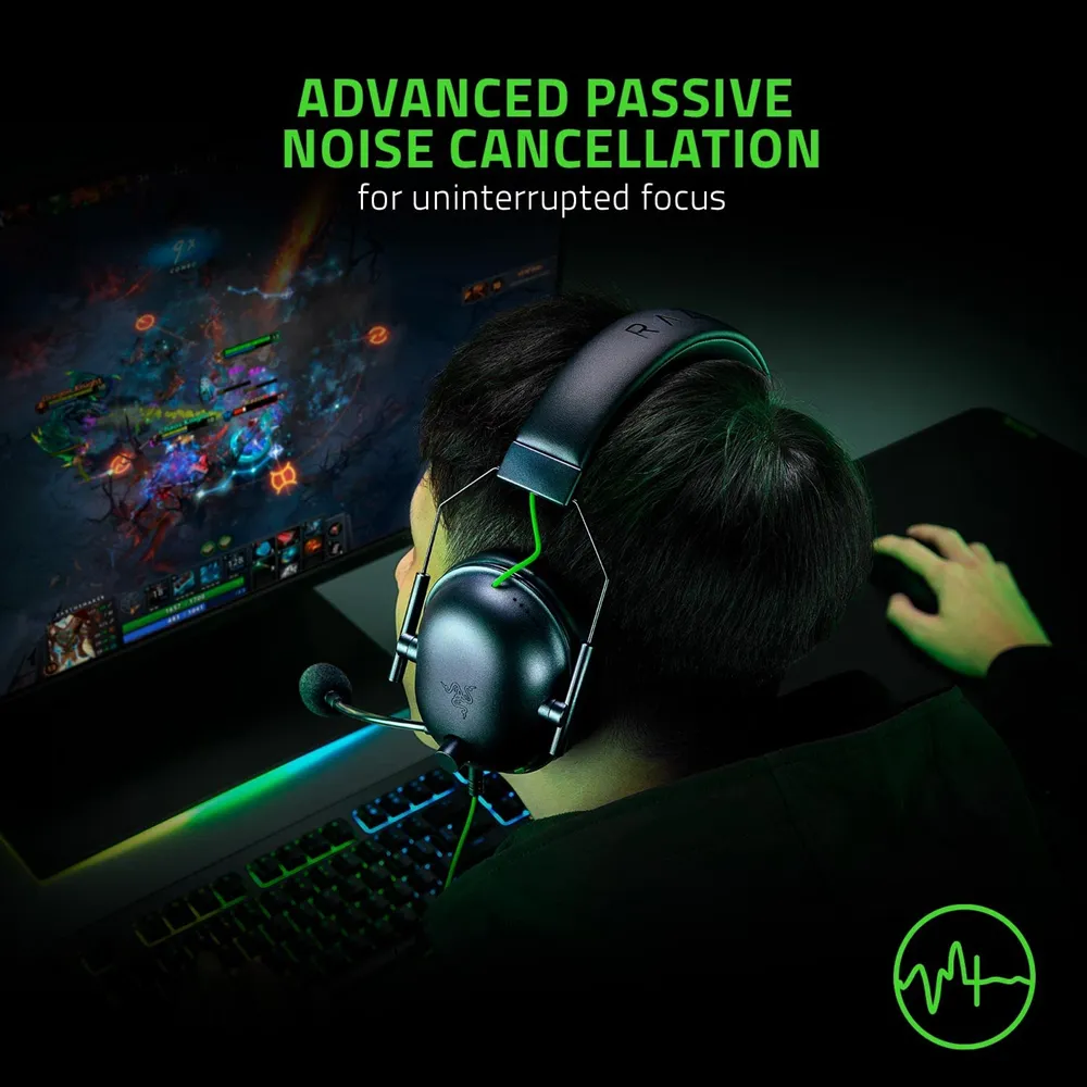 Razer Blackshark V2 X Usb - Wired Gaming Headset