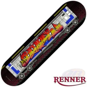 Renner B Series Complete Skateboard - B22 Graffiti on The Tube