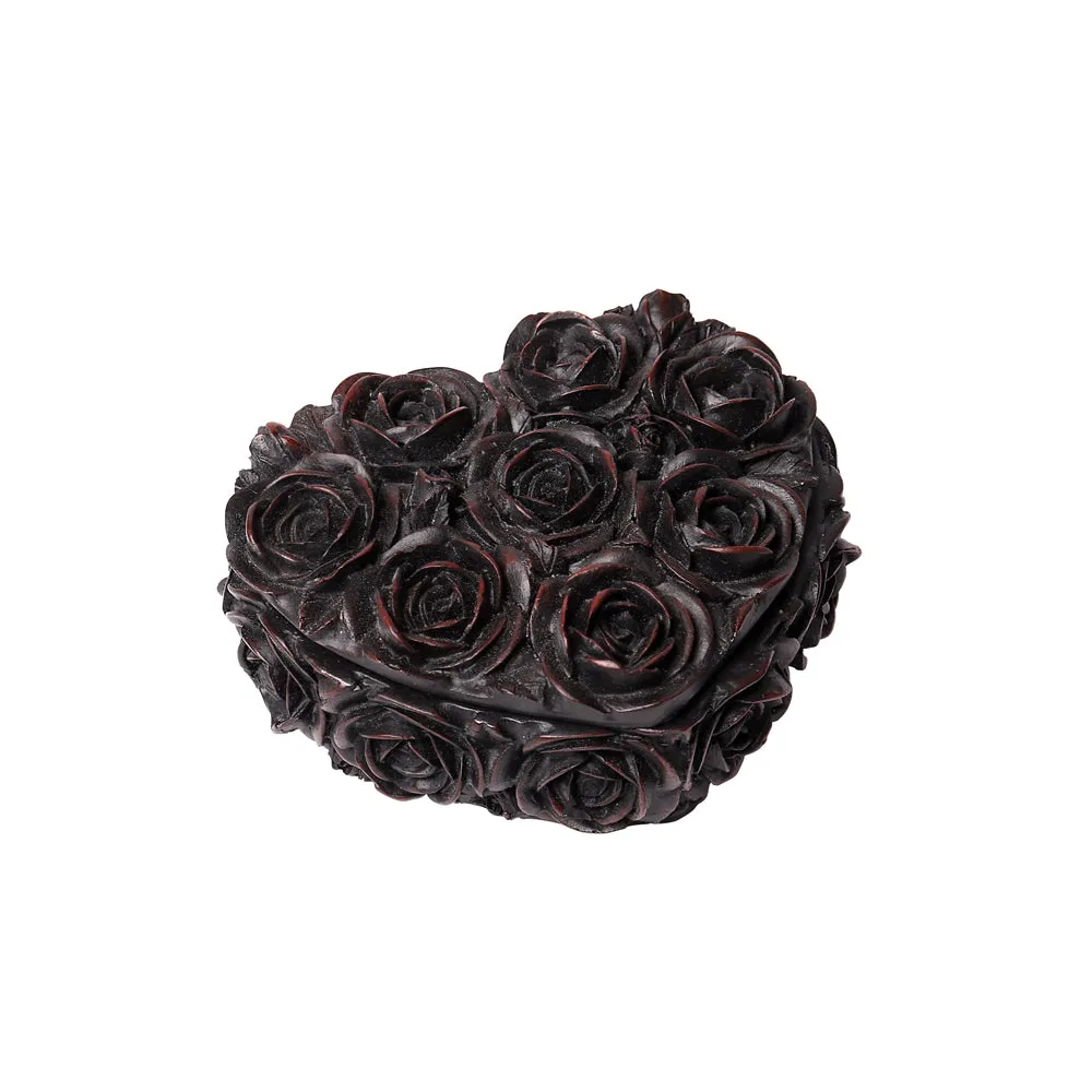 Rose Heart Trinket Box