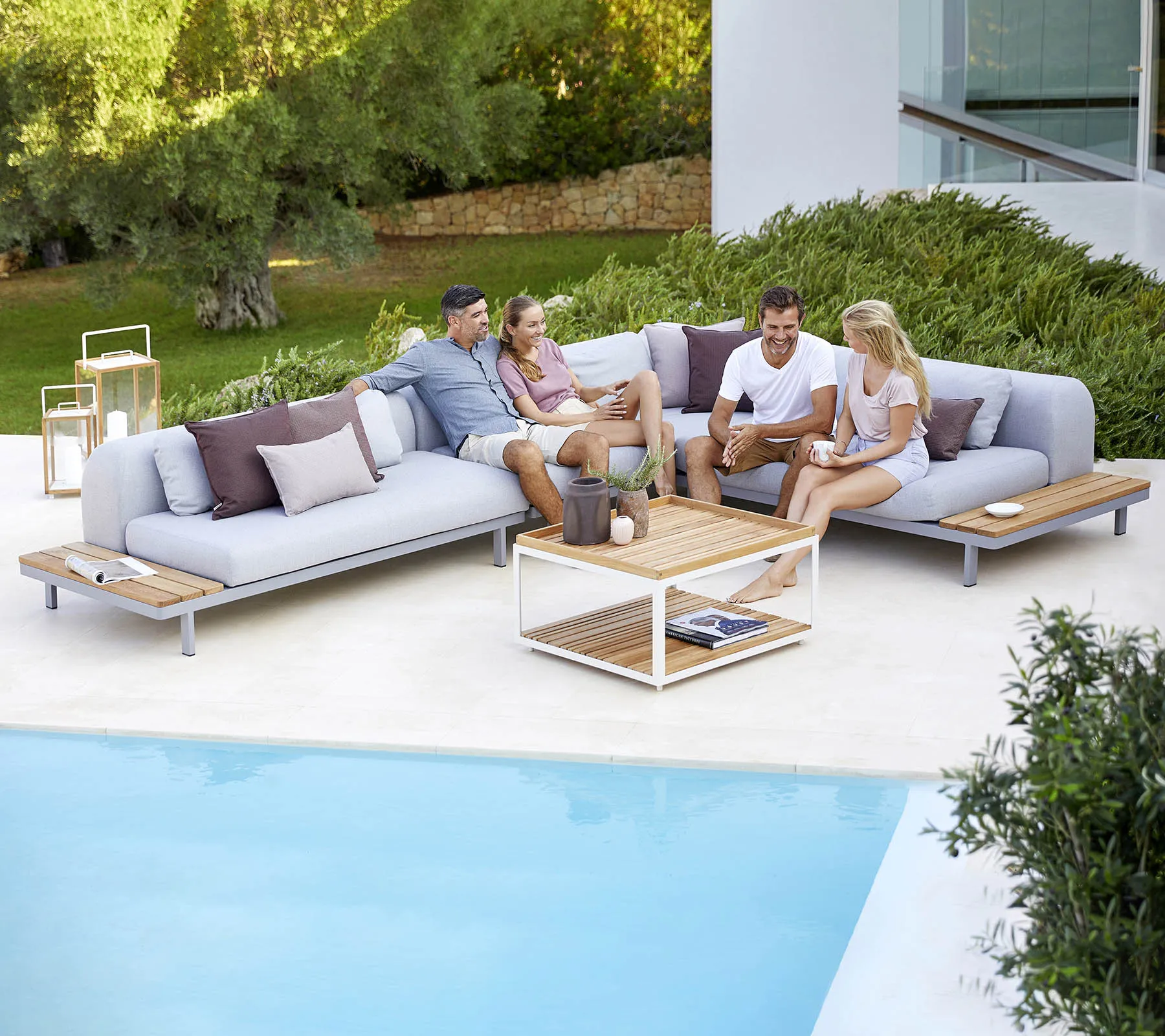 Space 2-seater module sofa