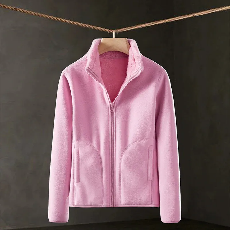 Women's Double-Sided Fleece Winter Coat