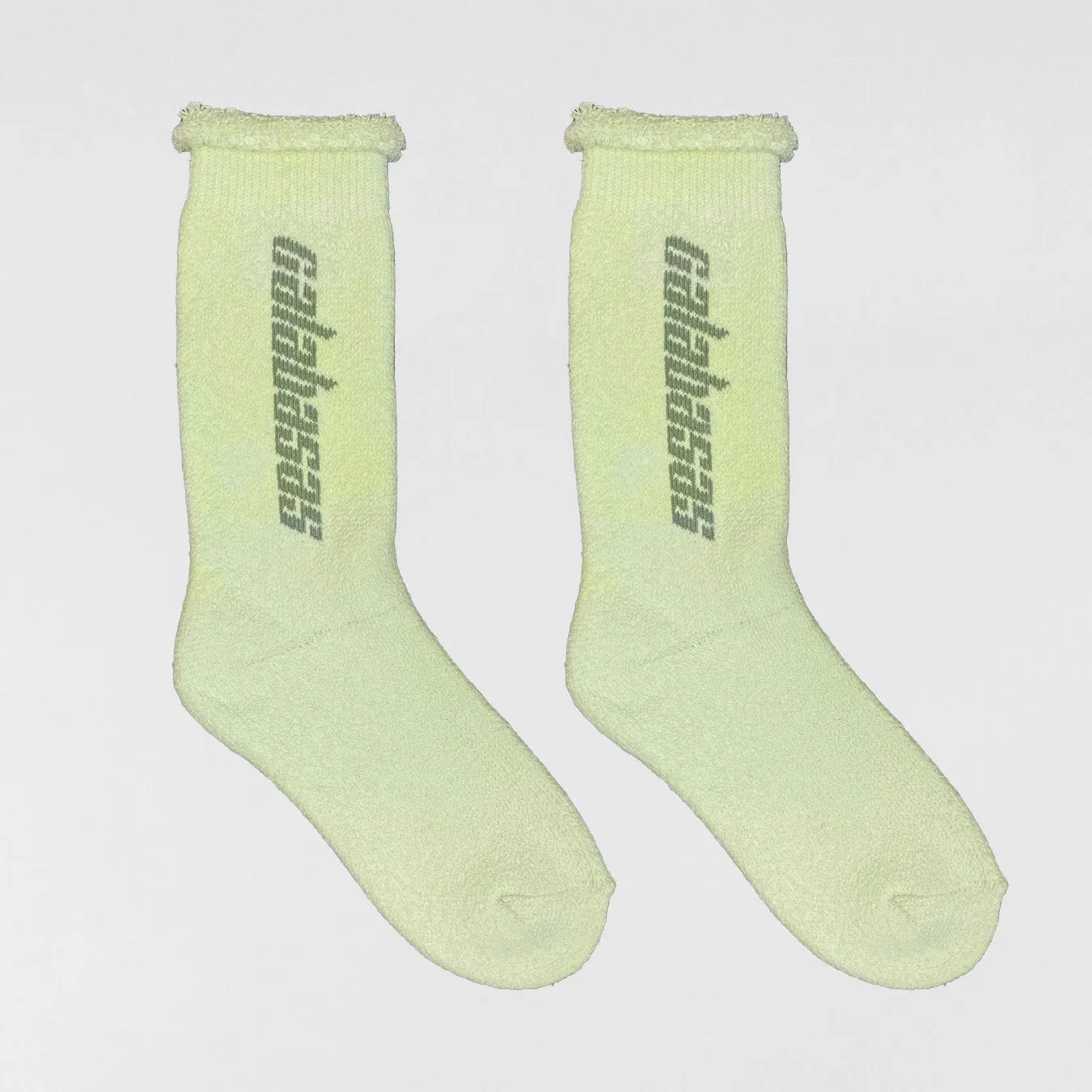 YZY SZN 7 Unreleased Bouclette Calabasas Sample Socks